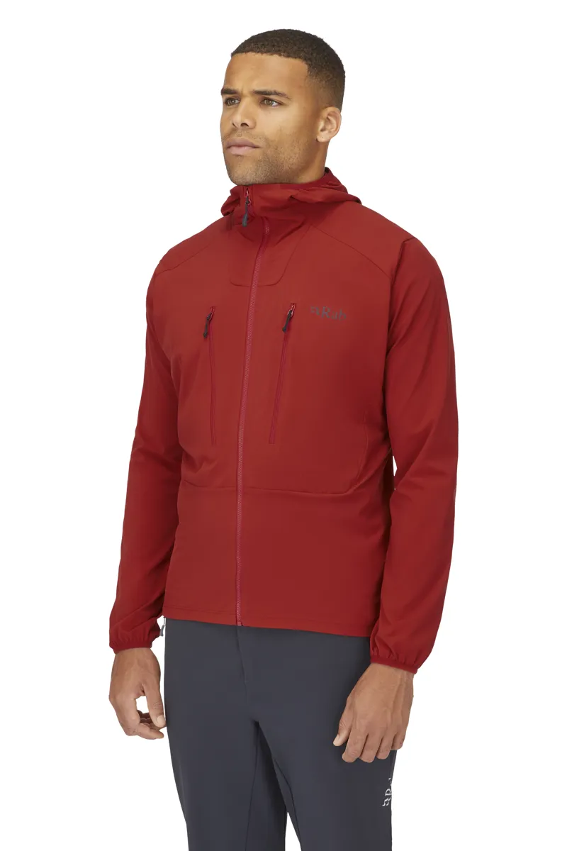 Rab Mens Borealis Jacket Tuscan Red-3