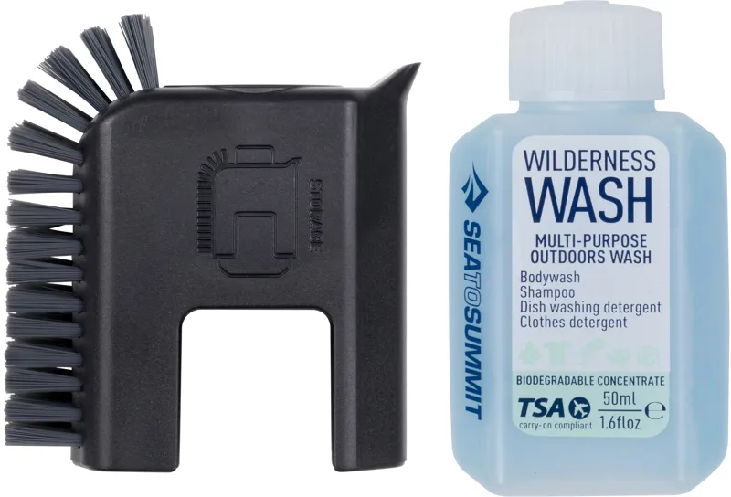 Sea to Summit Camp Kitchen Pot Scrubber and Soap 2-Piece Set-5