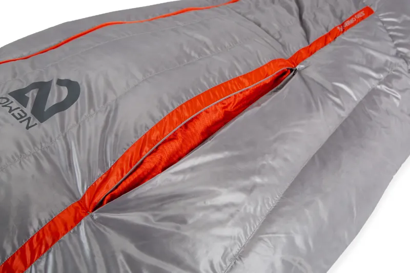 NEMO Coda 25/35 Short Sleeping Bag Titanium-4