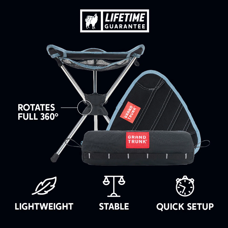 Grand Trunk Compass 360 Stool Black-3