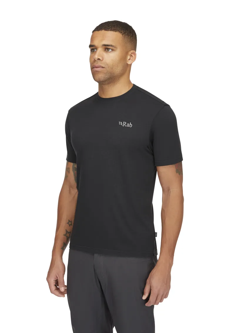 Rab Men's Crimp Elevation Tee Beluga-4