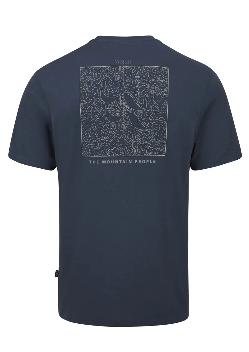 Rab Men's Crimp Elevation Tee Tempest Blue-2