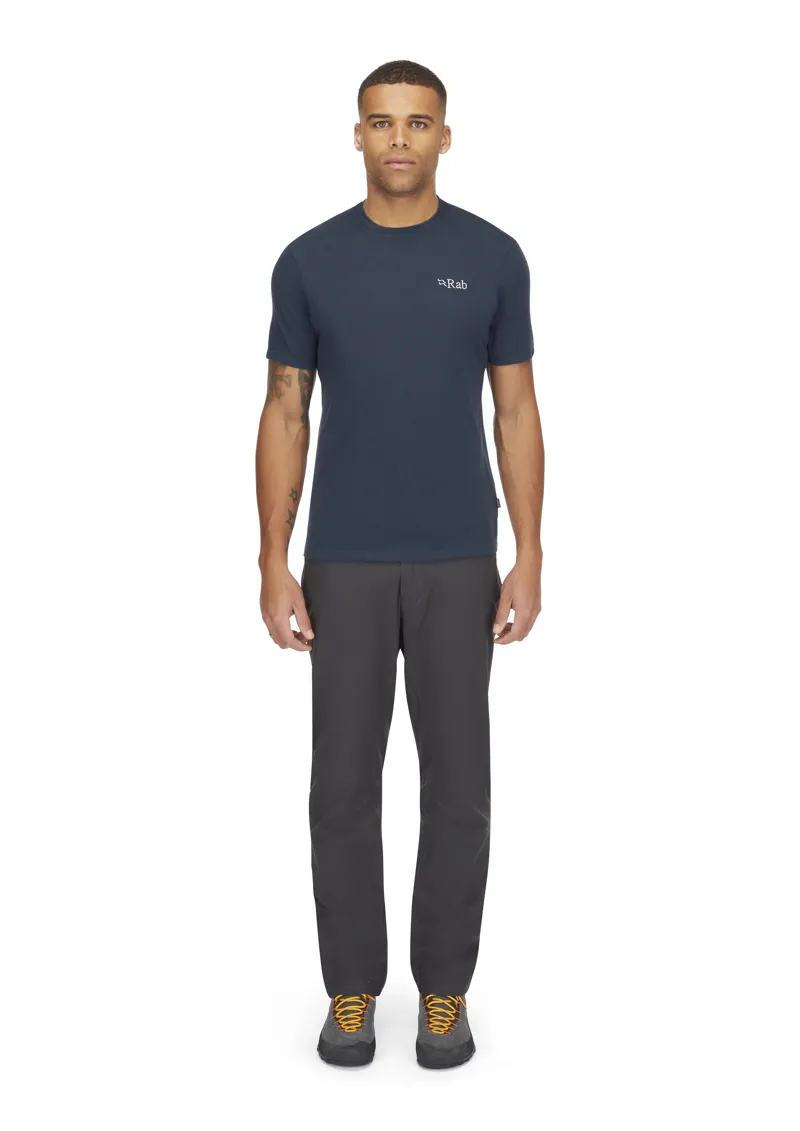 Rab Men's Crimp Elevation Tee Tempest Blue-6