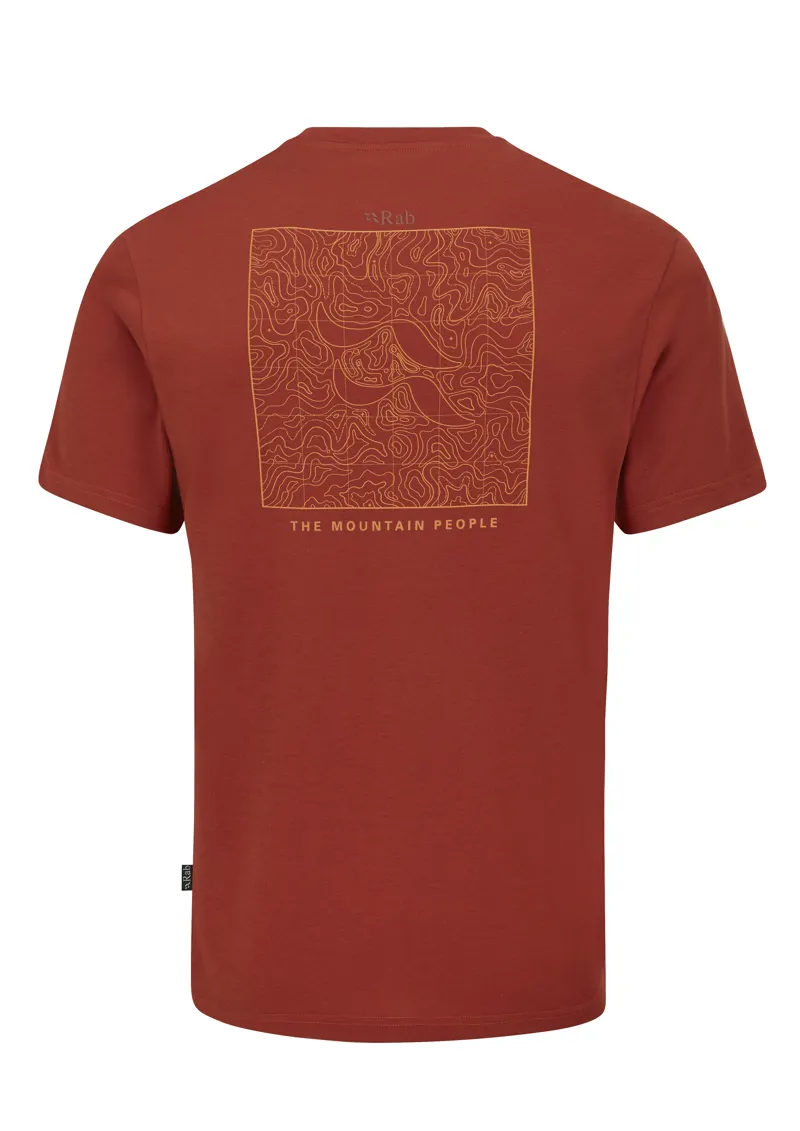 Rab Men's Crimp Elevation Tee Tuscan Red-2