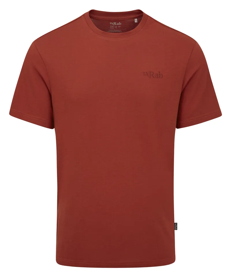 Rab Men's Crimp Elevation Tee Tuscan Red-1