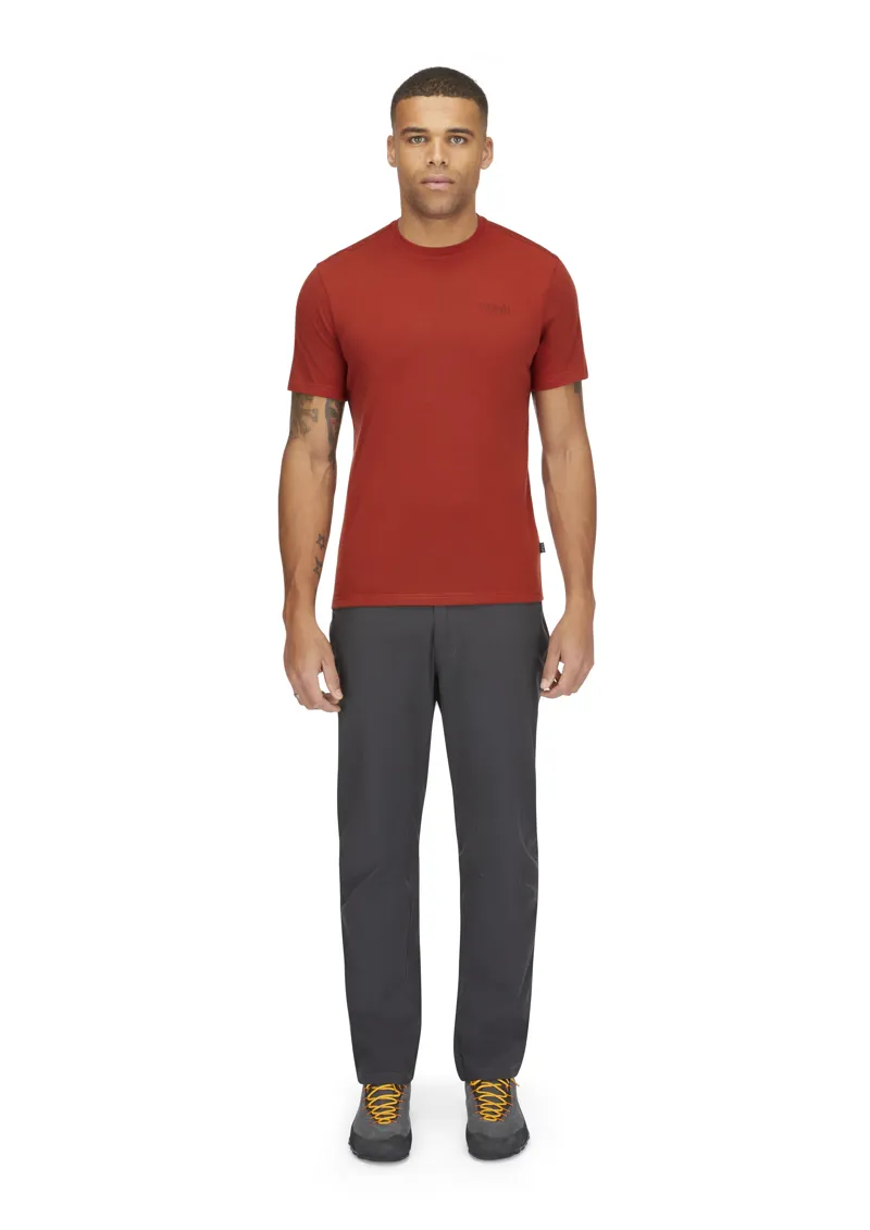 Rab Men's Crimp Elevation Tee Tuscan Red-6