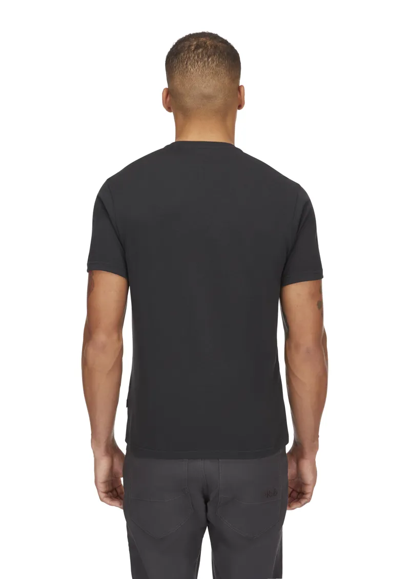 Rab Men's Crimp Logo Tee Beluga-4