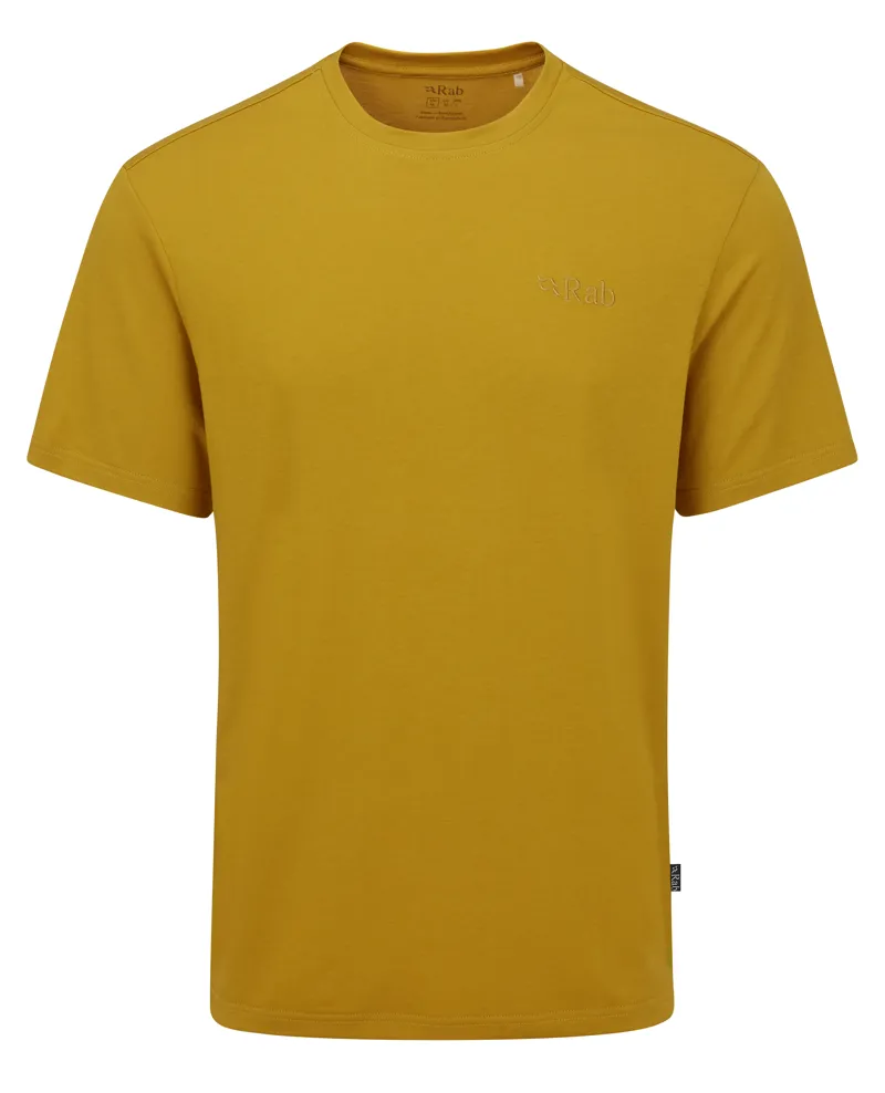 Rab Men's Crimp Logo Tee Sahara