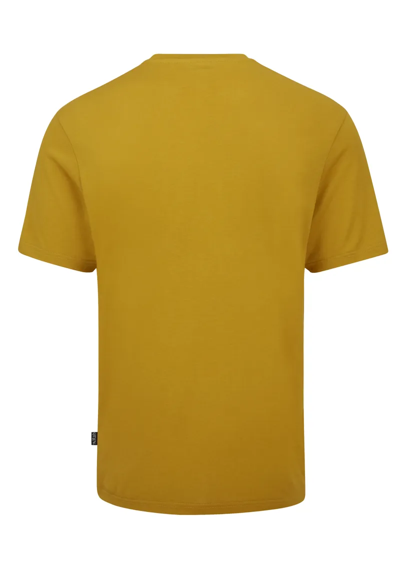Rab Men's Crimp Logo Tee Sahara-1