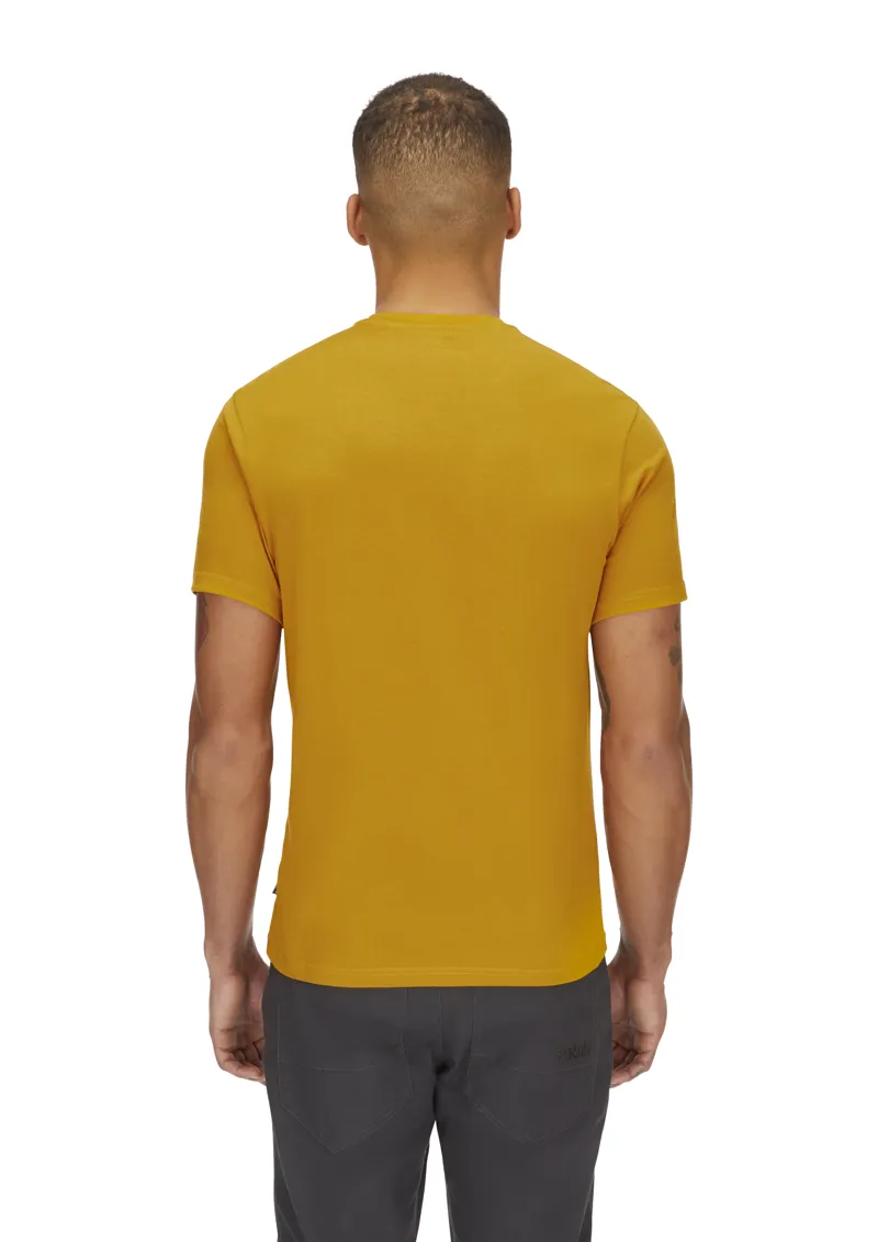 Rab Men's Crimp Logo Tee Sahara-4