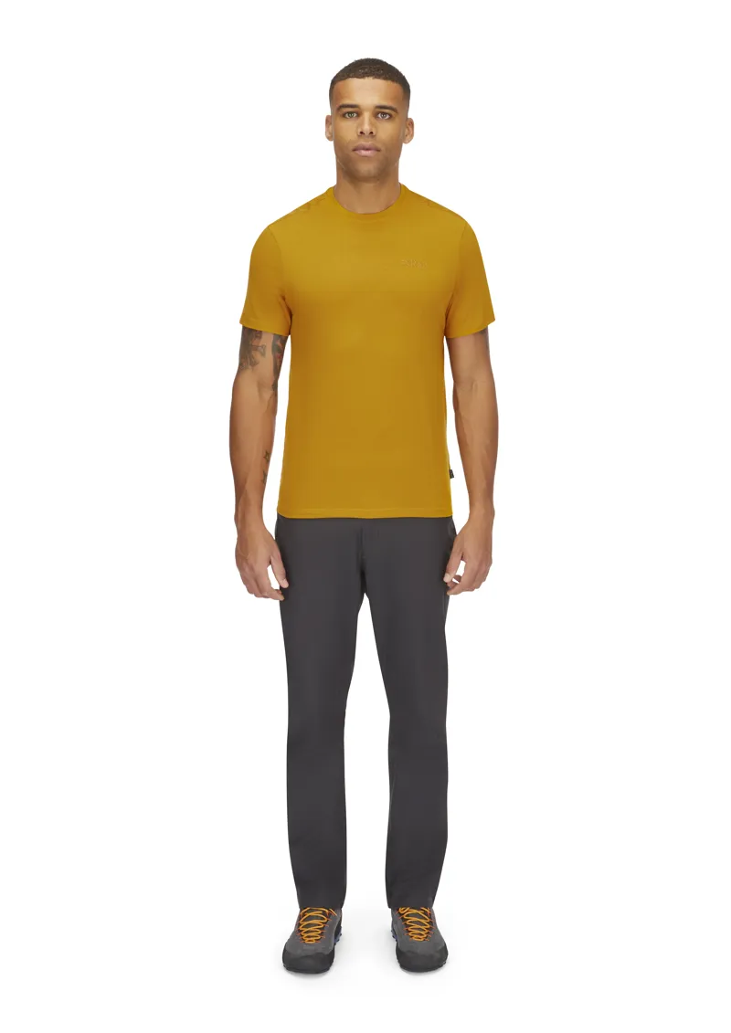 Rab Men's Crimp Logo Tee Sahara-5