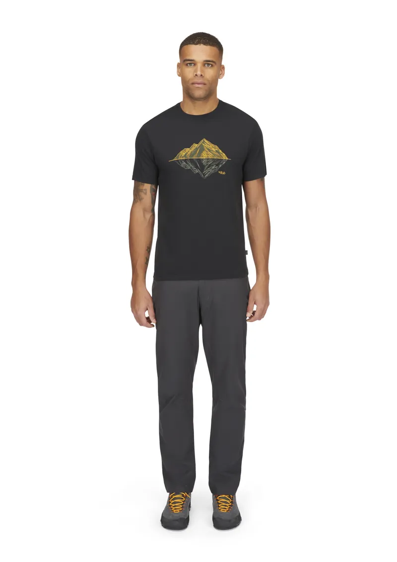 Rab Men's Crimp Reflection Tee Beluga-5