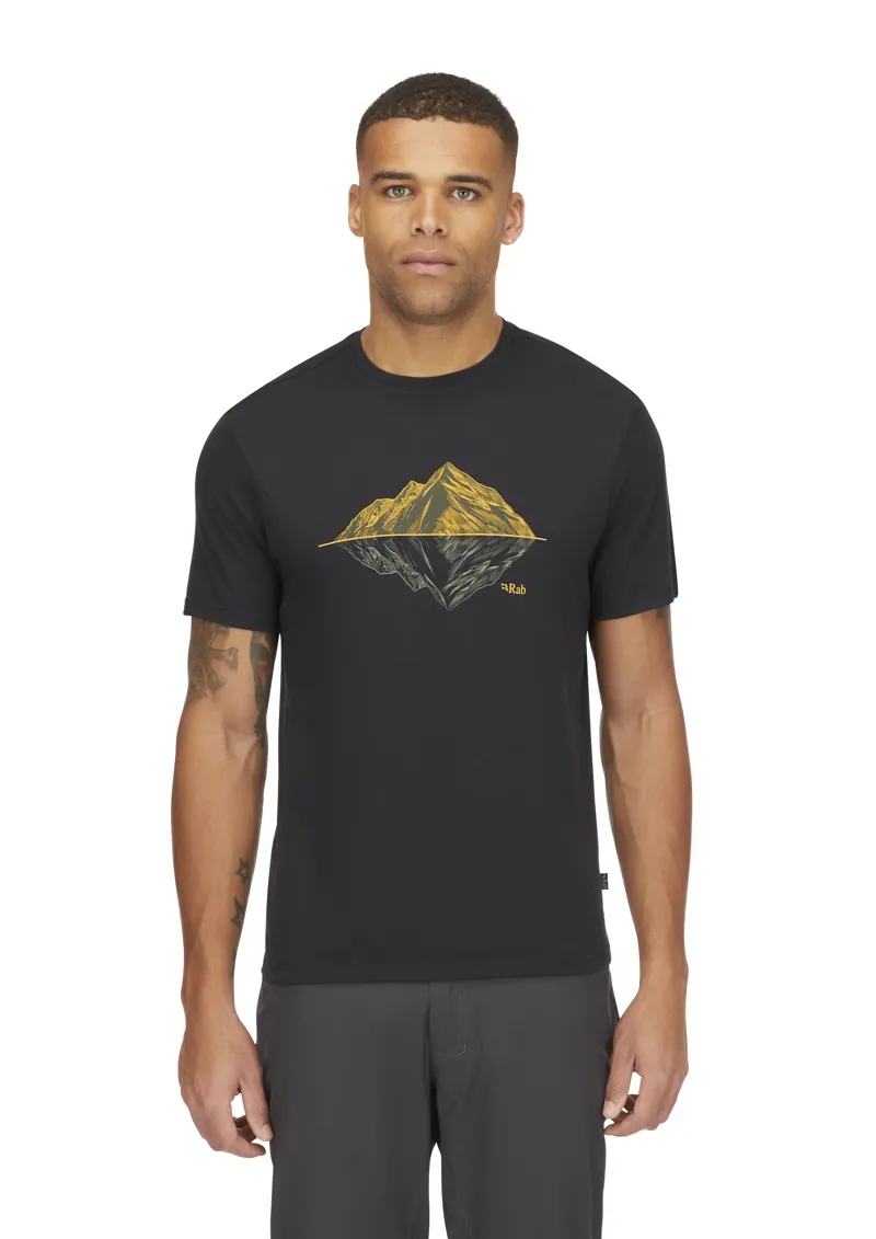 Rab Men's Crimp Reflection Tee Beluga-2