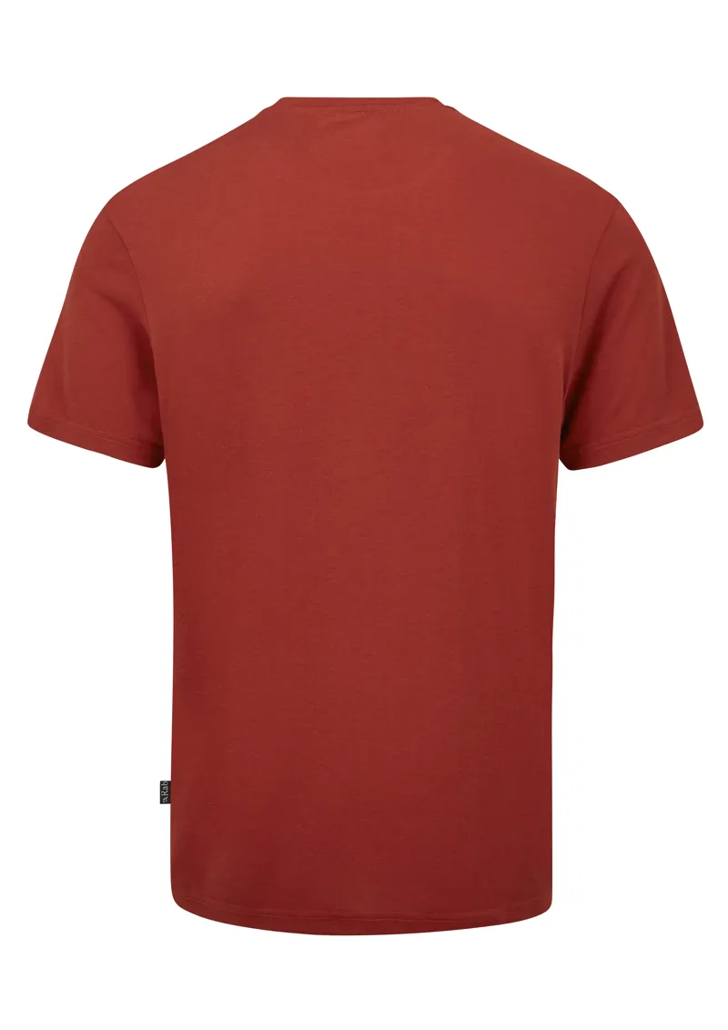 Rab Men's Crimp Reflection Tee Tuscan Red-1