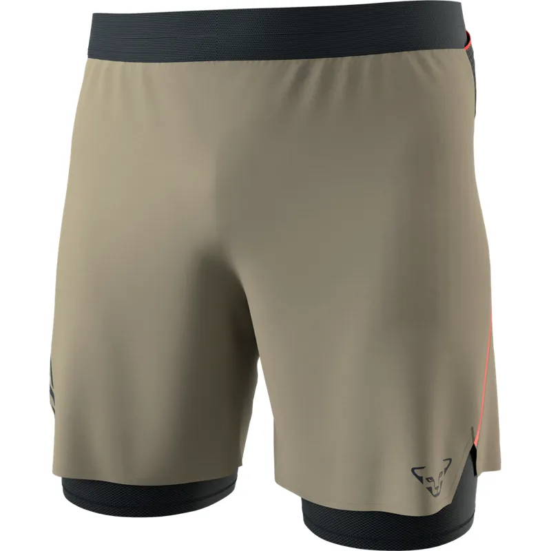 Dynafit Men's Alpine Pro 2 in 1 Shorts Rock Khaki