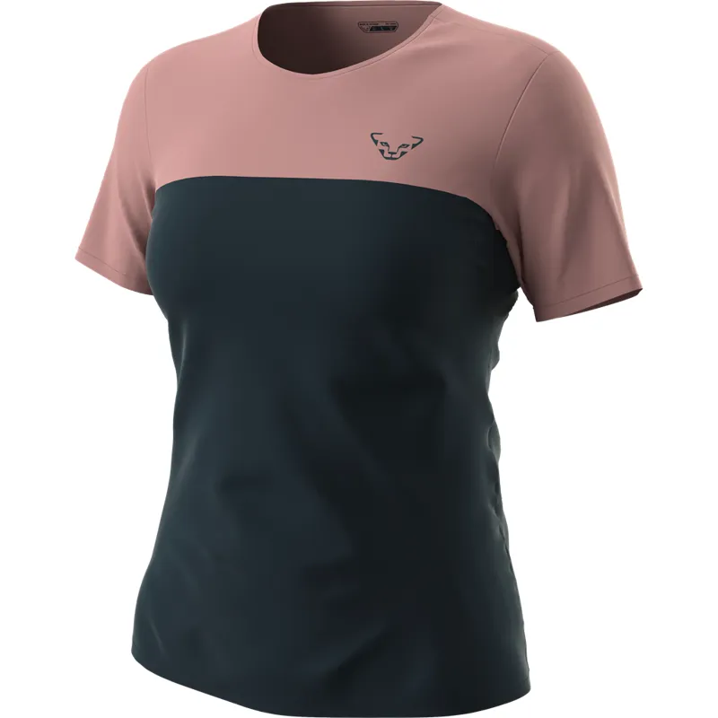 Dynafit Women's Traverse S-Tech T-Shirt Blueberry/Mokarosa
