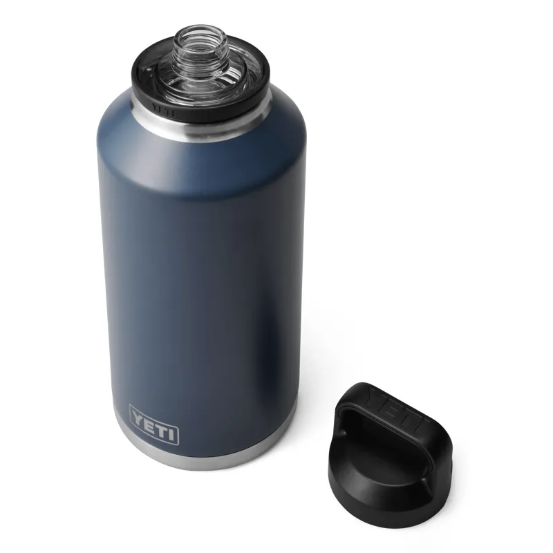 YETI Rambler 64oz Bottle Chug Cap Navy-1