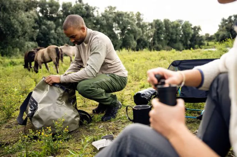 Ortlieb Duffle RC 49L Waterproof Expedition and Travel Bag Olive -2