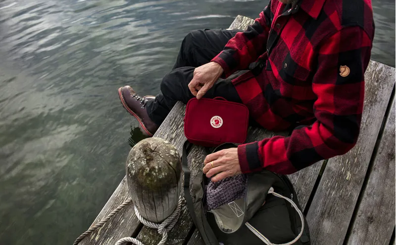 Fjallraven Kanken Toiletry Bag Arctic Green-6