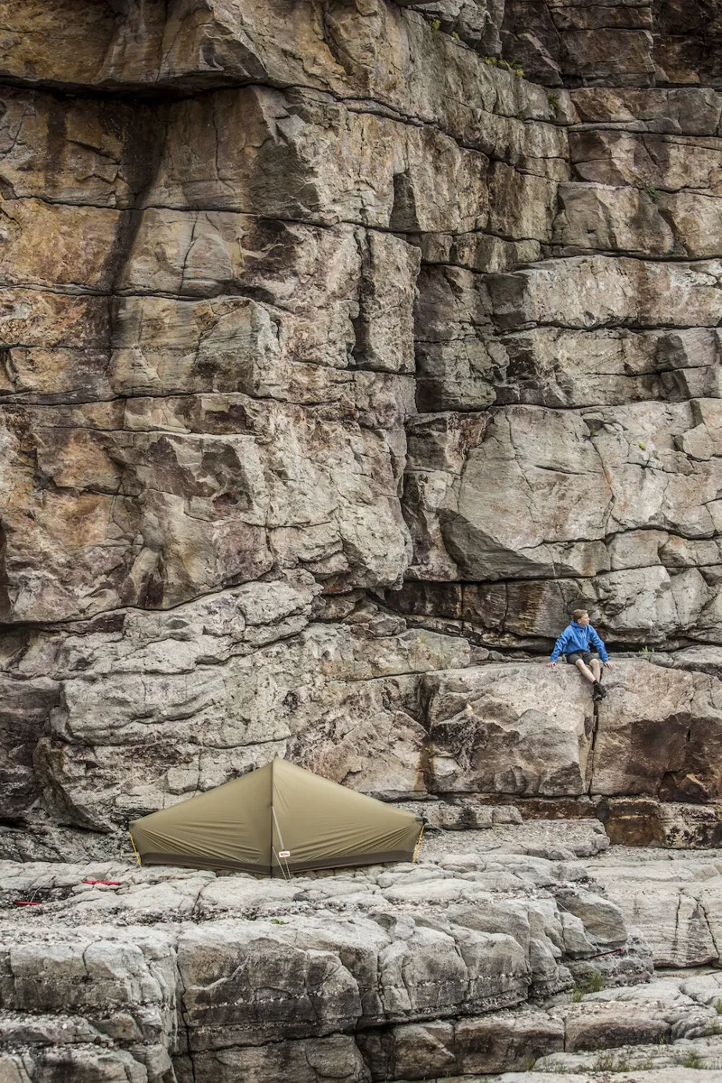 Fjallraven Abisko Lite 1 UN  Tent Blue-1