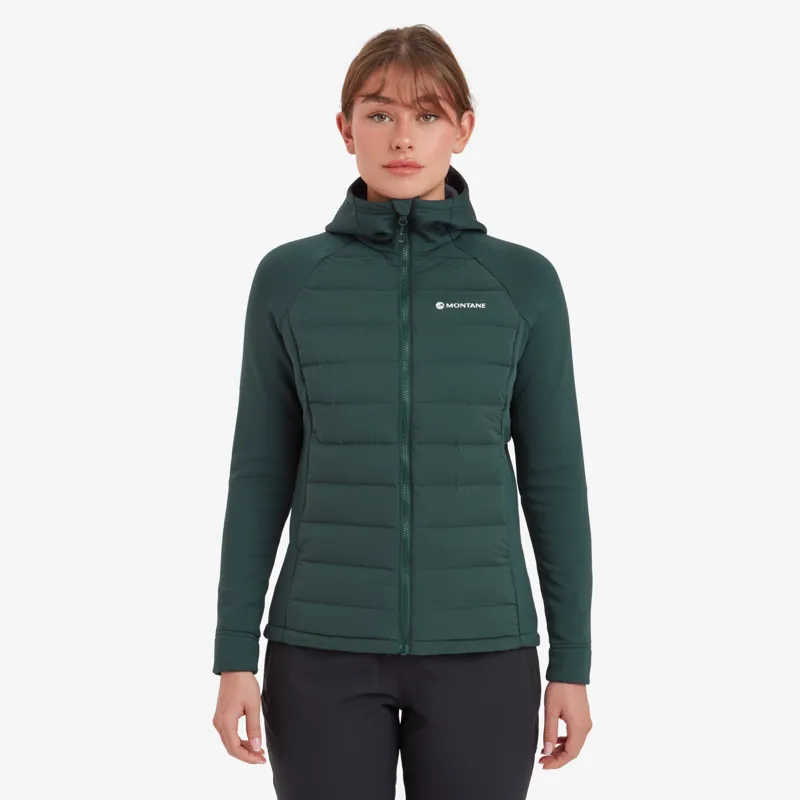 Montane Womens Composite Hoodie Deep Forest-2