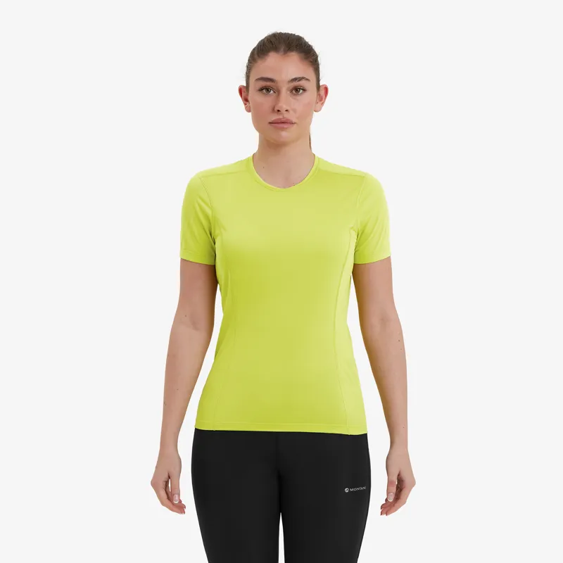 Montane Womens Dart Lite T-Shirt Citrus Spring-1