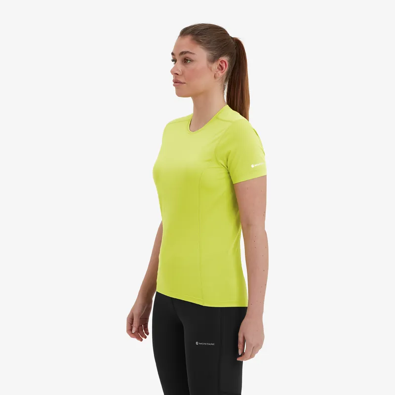 Montane Womens Dart Lite T-Shirt Citrus Spring-2