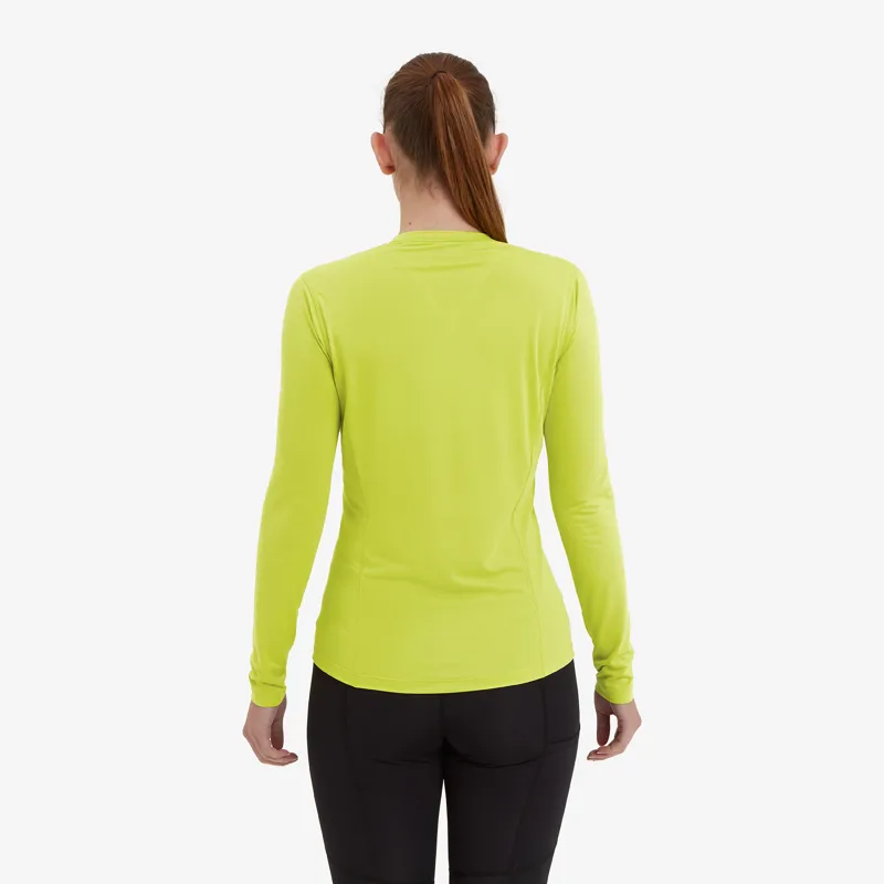 Montane Womens Dart Lite LS T-Shirt Citrus Spring-3