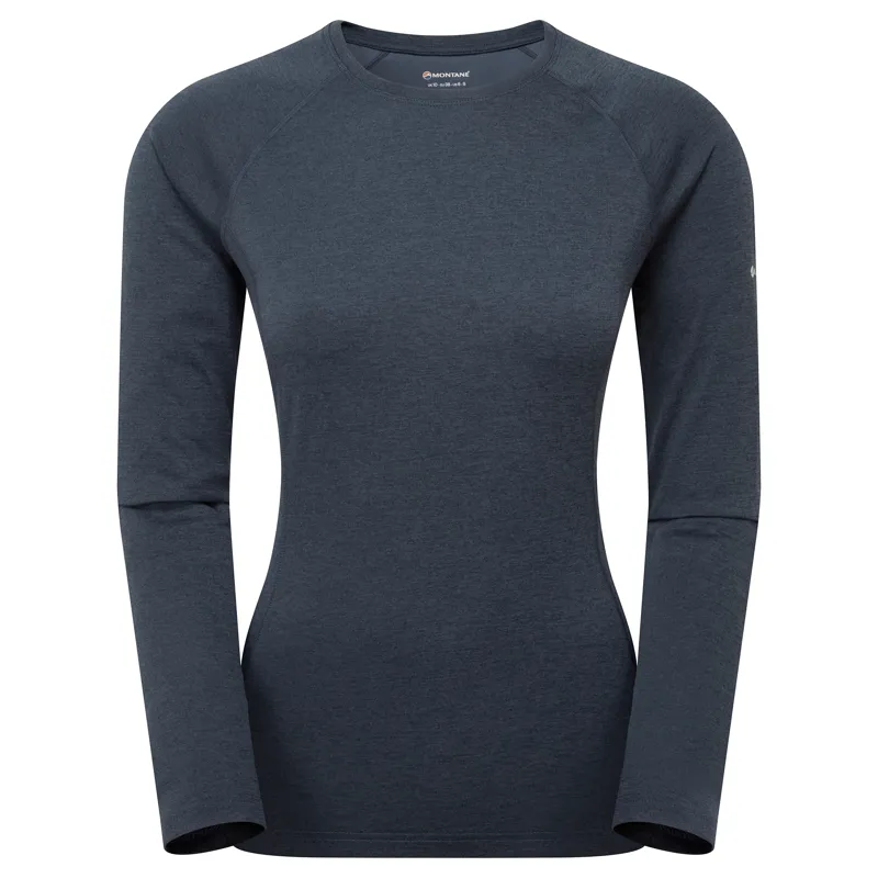 Montane Women's Dart Long Sleeve T-Shirt Eclipse Blue