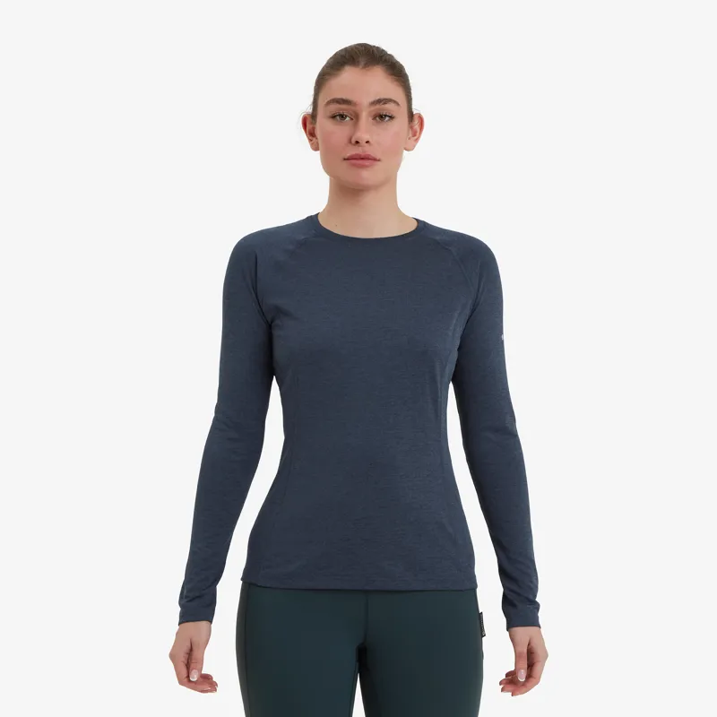 Montane Women's Dart Long Sleeve T-Shirt Eclipse Blue-1