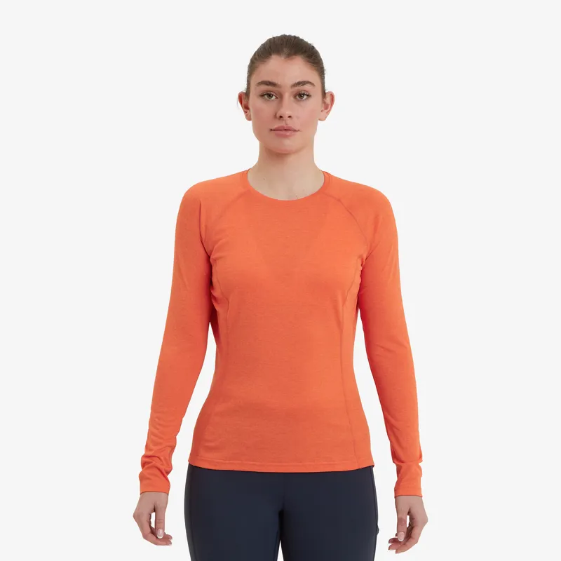 Montane Women's Dart Long Sleeve T-Shirt Tigerlily-1