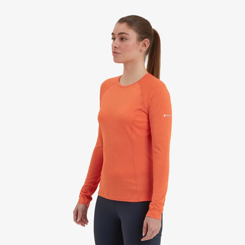 Montane Women's Dart Long Sleeve T-Shirt Tigerlily-2