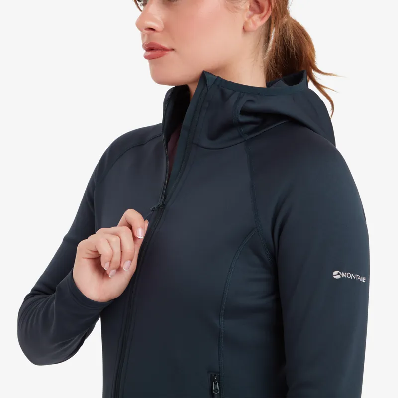 Montane Womens Fury Lite Hoodie Eclipse Blue-5