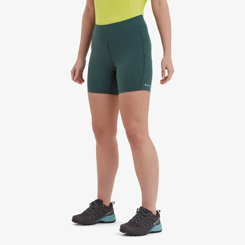 Montane Women's Ineo Lite Shorts Deep Forest-2