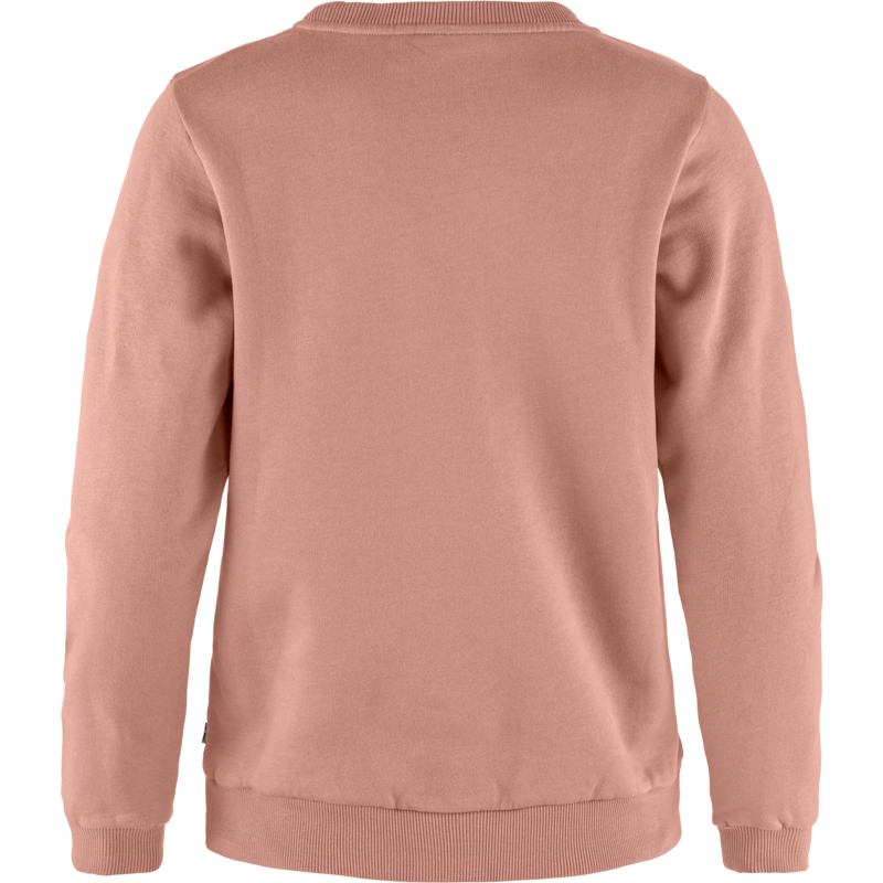Fjallraven Women's Logo Sweater Dusty Rose/ Port-1