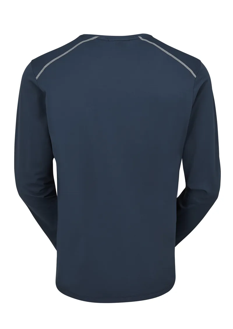 Rab Men's Force Long Sleeve T-Shirt Tempest Blue-1