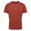 Rab Mens Force Lightweight Short Sleeve T-Shirt Tuscan Red