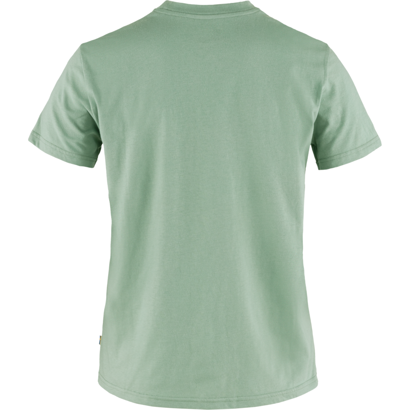 Fjallraven Womens Fox Boxy Logo T-Shirt Misty Green-1