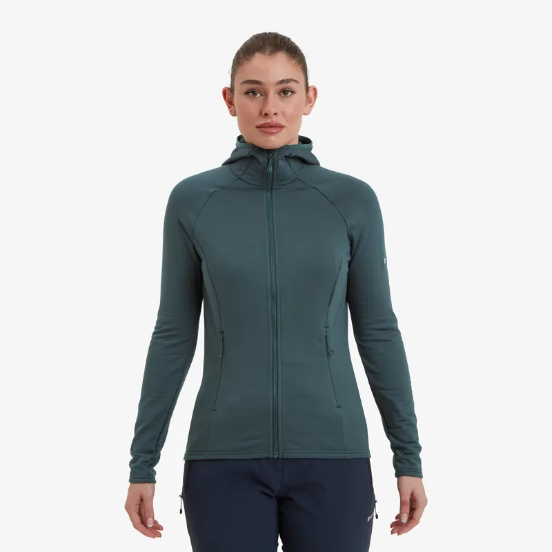 Montane Women's Protium Hoodie Deep Forest-1
