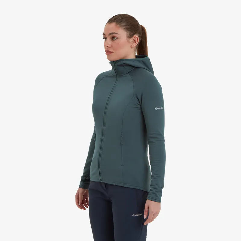 Montane Women's Protium Hoodie Deep Forest-2