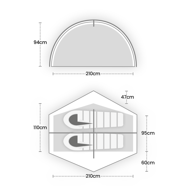 Wild Country Freedom Duo Tent-3