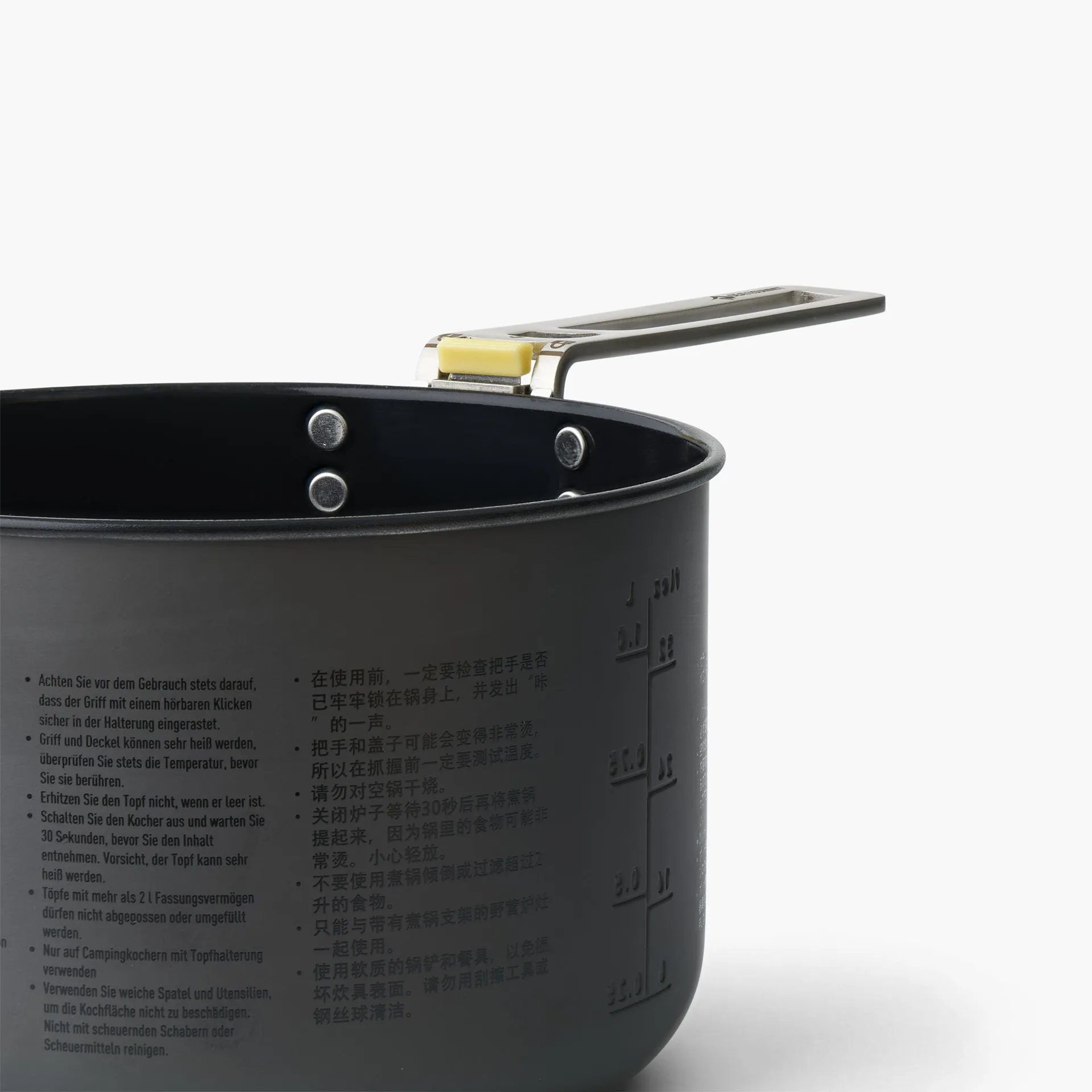 Kochtopf Mit Siebdeckel Outdoor – Ultraleichter Campingkochtopf Mit Siebdeckel, 304 G Sea To Summit Frontier Pot 3L