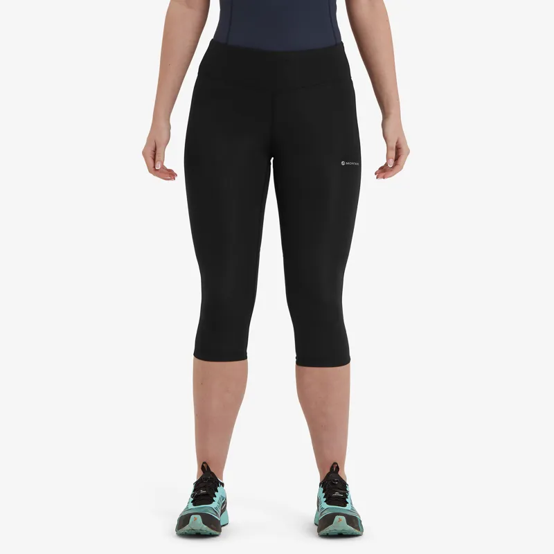 Montane Women's Slipstream 3/4 Trail Tights Black-2