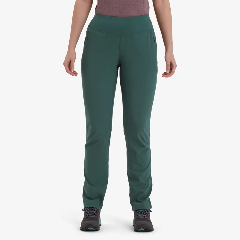 Montane Womens Tucana Lite Pants Deep Forest-1