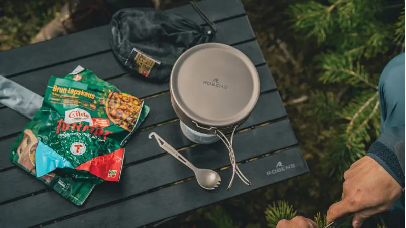 Robens Titanium Camp Spork Silver-1