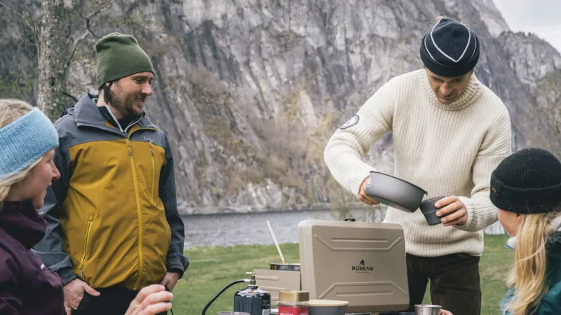 Robens Fire Hornet Basecamp Stove Khaki-5