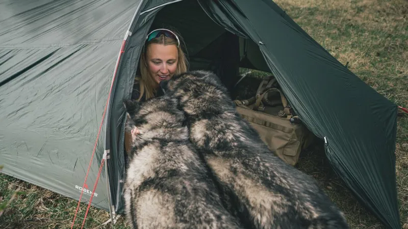 Robens Sprinter Three-Person Tunnel Tent Green-10