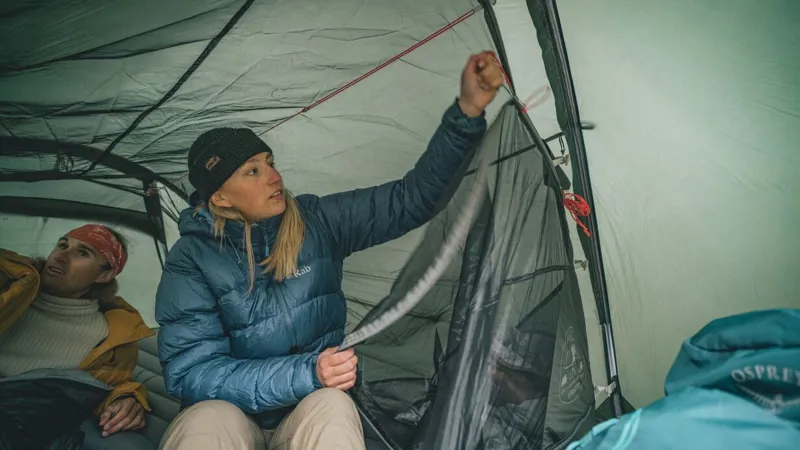 Robens Sprinter Three-Person Tunnel Tent Green-11