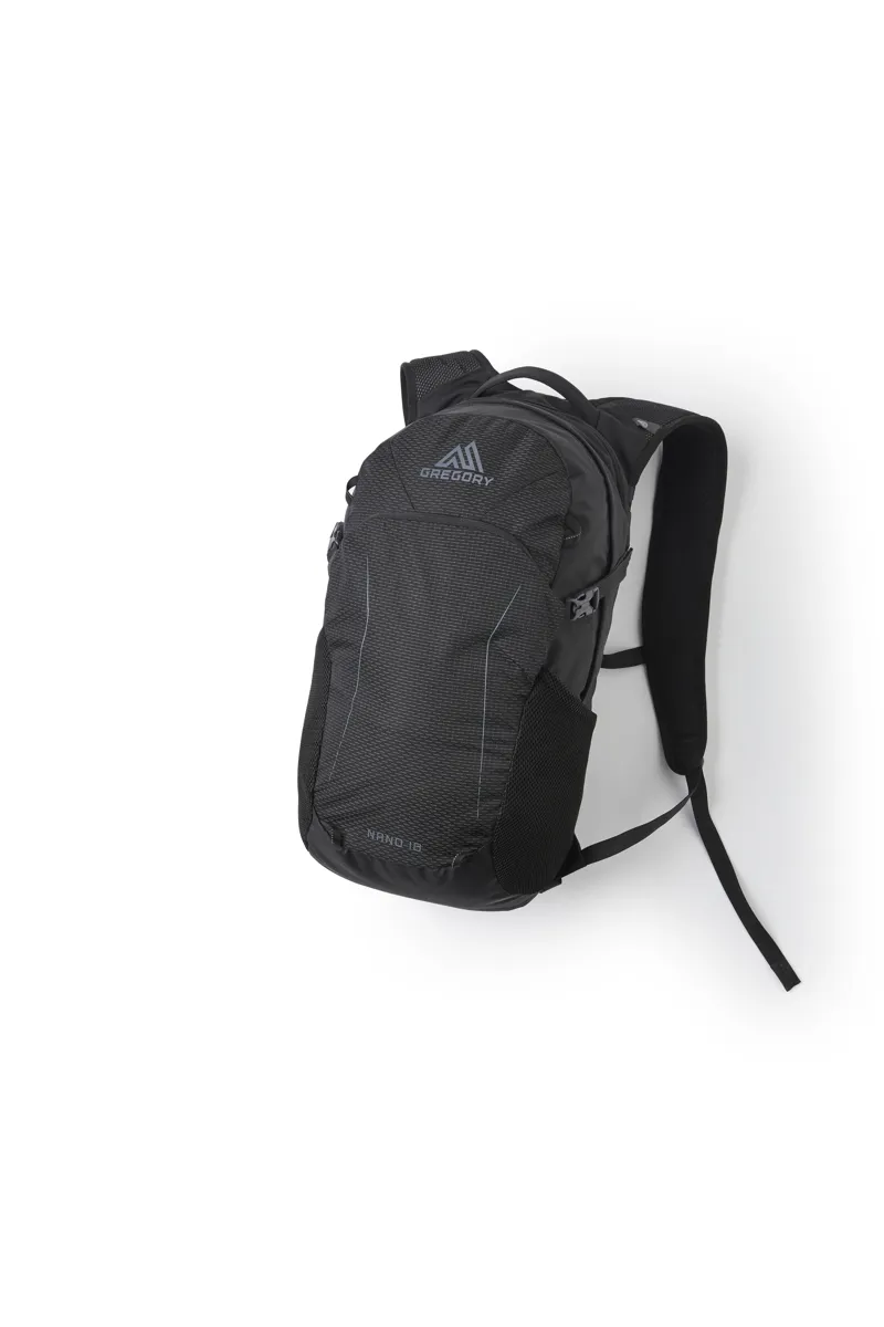 Gregory Unisex Nano 18 Backpack Obsidian Black-2
