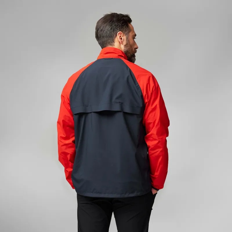Fjallraven Men's High Coast Hybrid Wind Jacket Dark Navy / Flame Orange-3